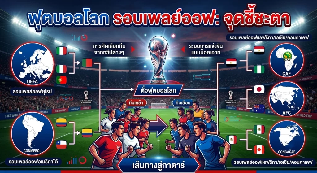 ฟุตบอลโลก รอบเพลย์ออฟ: จุดชี้ชะตา