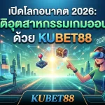 เปิดโลกอนาคต 2026: ปฏิวัติอุตสาหกรรมเกมออนไลน์ด้วย KUBET88