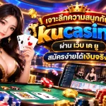 เจาะลึกความสนุกกับ kucasino ผ่าน เว็บ เค ยู สมัครง่ายได้เงินจริง