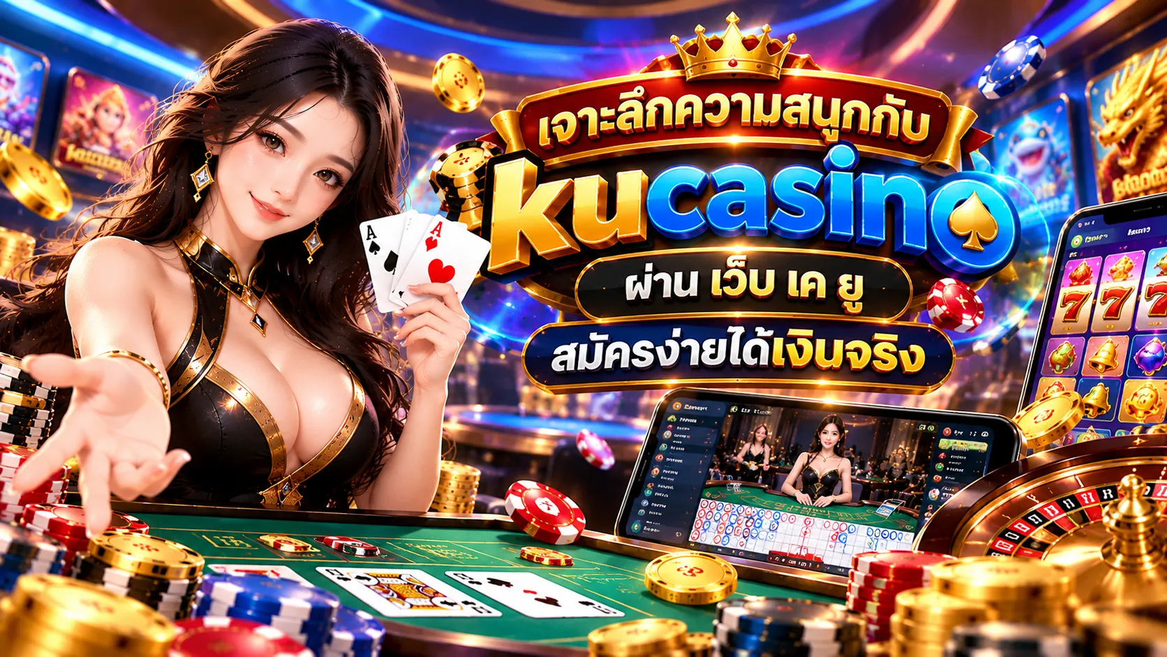 เจาะลึกความสนุกกับ kucasino ผ่าน เว็บ เค ยู สมัครง่ายได้เงินจริง